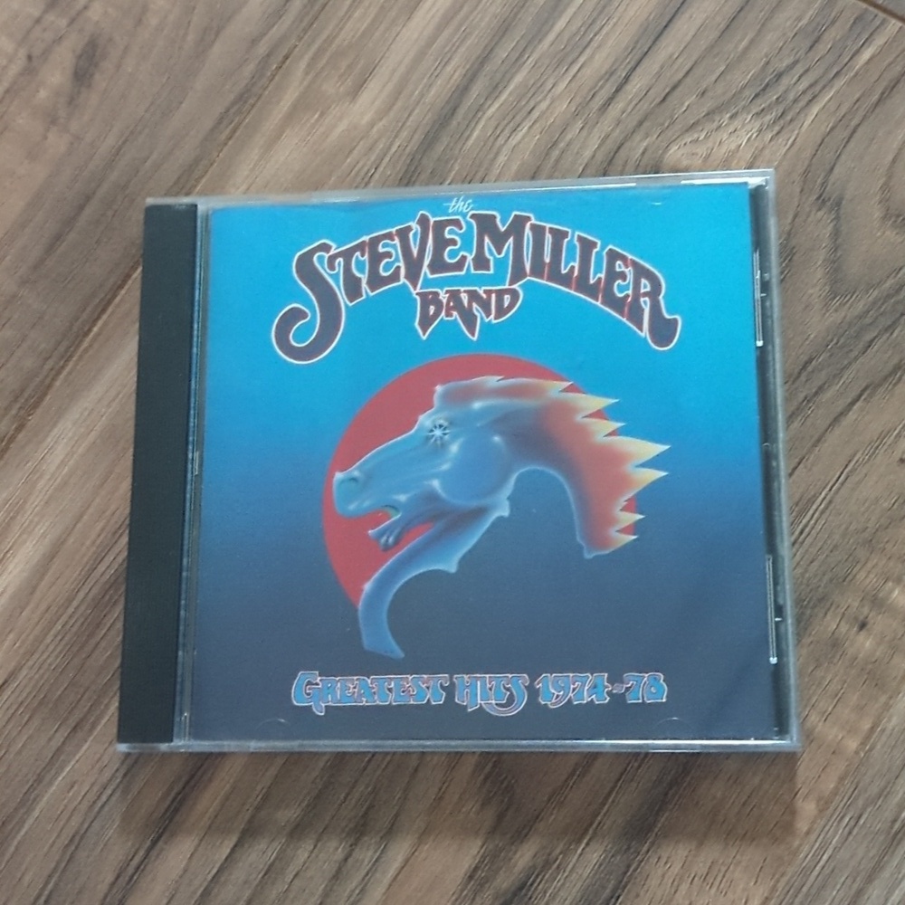 Vintage Steve Miller Band CD. Greatest Hits Steve Miller Band.